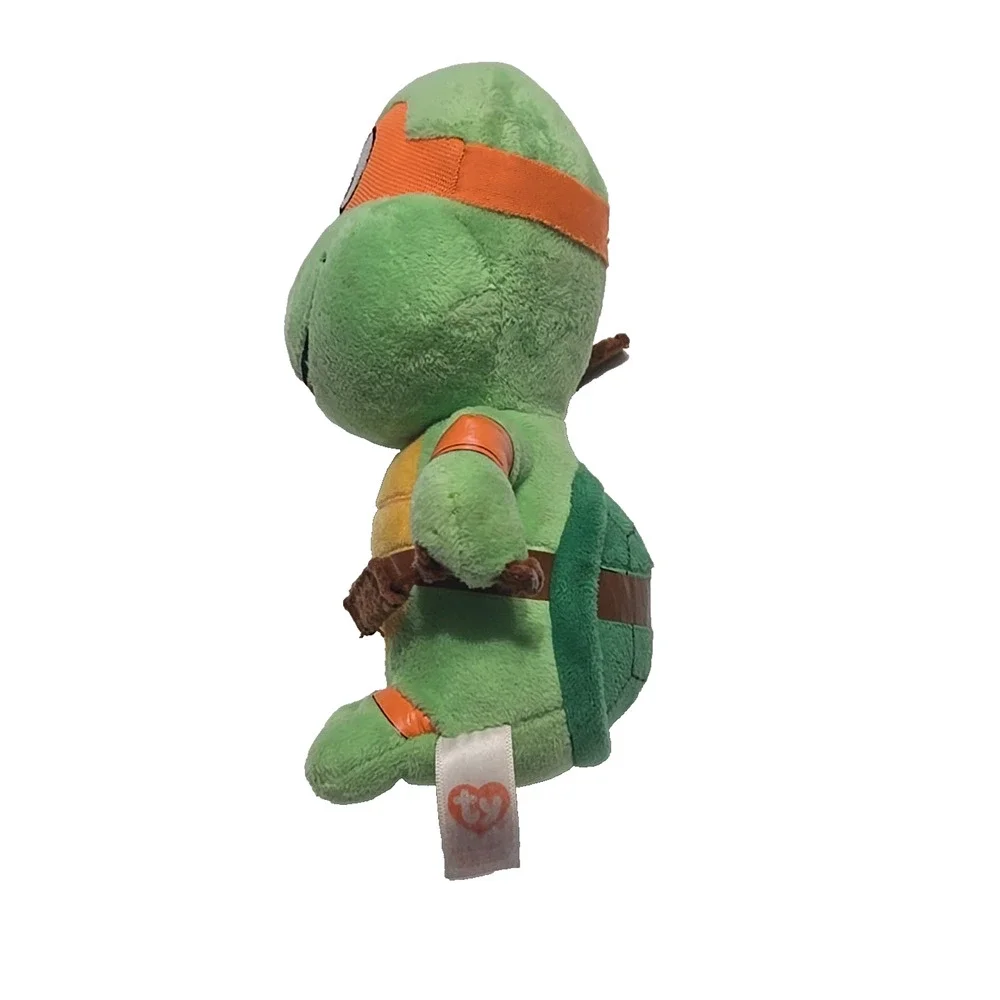 Ty Beanie Babies 2018 Teenage Mutant Ninja Turtles Raphael Michelangelo 6 Inch
